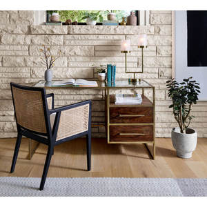 Antonia, lot de 4 fauteuils cannés, chaises de salle à manger élégantes - Product Image 3