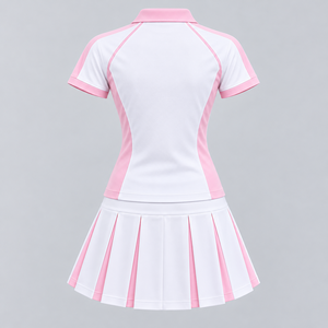 Uniforme de tenis elegante para mujer, textura suave, ajuste atlético y construcción transpirable para la práctica diaria en la cancha. - Product Image 6