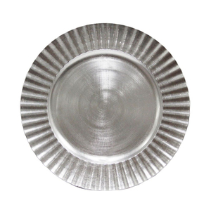 Plato de cobre martillado redondo de lujo hecho a mano, base metálica antigua para decoración de mesas de boda - Product Image 4