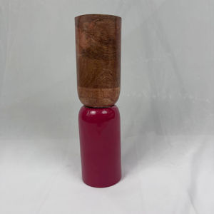 Support à bougie artisanal en bois, décoratif, pour la maison, les événements, la décoration d'hôtel, au meilleur prix, artisanat, porte-bougie en résine - Product Image 1