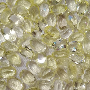 Topacio Limón al por Mayor, Gemas Semipreciosas 100% Naturales, Corte Ovalado Amarillo 6x4mm, Gemas Sueltas 200cts para Joyería Hecha a Mano - Product Image 1