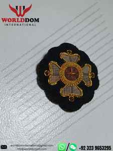 Insignias Bordadas a Mano con Hilo Metálico para Clubes, Insignias para Blazers, Tamaño Personalizado con Servicio OEM Disponible - Product Image 4