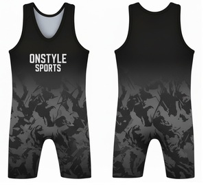 Custom Team Wrestling Singlets | Professional Sublimation Printing | High Performance Stretchable Wrestling Apparel - Product Image 4