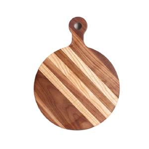 Nouvelle planche à découper en bois d'acacia indien faite à la main, planche à découper pour la cuisine et les restaurants, taille, forme et couleur personnalisées - Product Image 5
