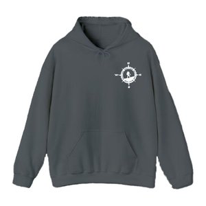 Sweat à capuche 100 % coton molletonné, coupe oversize, imprimé graphique personnalisé paysage et voiture, confortable pour l'hiver, pour homme, Vietnam - Product Image 3