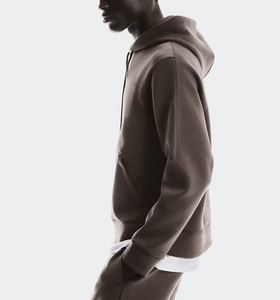 <span class=keywords><strong>Felpa</strong></span> Invernale <span class=keywords><strong>con</strong></span> Cappuccio Elasticizzata da Uomo, Logo Personalizzato, Stampa Serigrafica, Traspirante, Streetwear, Vestibilità Regolare, 330g - Product Image 3