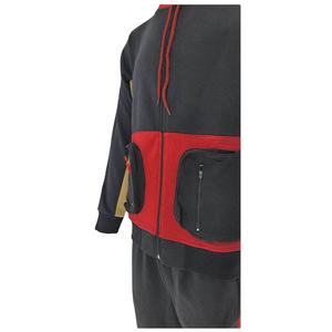 2025 New Designer Men's Winter Tracksuit with 100% Cotton <b>Zip</b> Pants Cargo <b>Pocket</b> Utility <b>Joggers</b> Hoodie for Outdoor Sportswear - Product Image 4