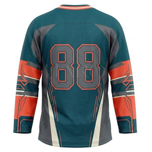 Ropa Deportiva Personalizada, Jersey de Hockey sobre Hielo Sublimado con Logotipo, Nombre y Número Personalizados para la Identidad del Equipo - Product Image 2