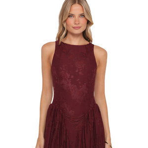 Vestido largo informal de verano con estampado floral para mujer - Product Image 5