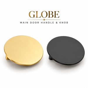 Premium Traditional Matte Gold <b>Door</b> Handle Knob Durable Eco-Friendly Brass Furniture Hardware for Outdoor Living Room Main <b>Doors</b> - Product Image 1