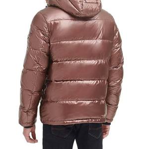 Winter Outdoor <b>Coats</b> Thick <b>Bubble</b> High Street Wholesale Custom Logo Men's Puffer Jacket With Hood Windbreaker Down Jackets - Product Image 3