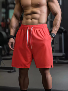 Pantalones Cortos Deportivos para Hombre con Logotipo Personalizado, Cintura Elástica, Dobladillo Dividido, 5 Pulgadas de Entrepierna, Ropa Deportiva Activa para Gimnasio y Entrenamiento - Product Image 3