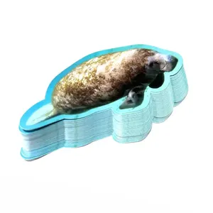 Étiquette de boîte de conserve de caviar de luxe holographique gaufrée à l'or – Autocollant personnalisé imperméable imprimé UV pour œufs de sturgeon noir - Product Image 2