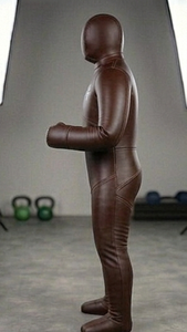 KLTW INT'L Brown PVC <b>Boxing</b> <b>Dummy</b> Durable 2kg Adult Training Equipment for Martial Arts Practice - Product Image 2