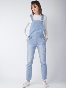 Salopette décontractée en coton pour femme, bretelles réglables, douce et confortable, idéale pour les activités de plein air ou le streetwear - Product Image 6