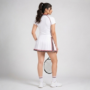 Falda de tenis de alta calidad que ofrece control de la humedad, ajuste elástico y comodidad confiable durante el entrenamiento y la competición. - Product Image 2