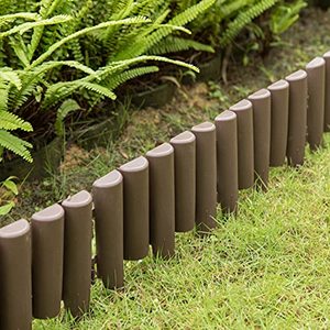 Mini Garden PP <b>Plastic</b> <b>Fence</b> <b>Picket</b> Edging Garden Border Landscaping Grille <b>Fence</b> - Product Image 5