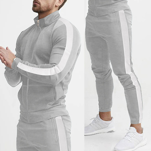 <b>Mens</b> High Quality Winter Casual Fleece Sweatshirts Sweatpants Tracksuits Set Custom Tracksuit <b>Men</b> Regular Fit 2 1 Solid - Product Image 3