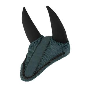 Voile anti-mouches pour chevaux en coton/polyester/filet, personnalisable, de haute qualité et durable, avec bonnet d'oreille, pour usage extérieur - Protection équine en gros - Product Image 4