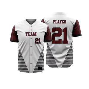 Uniformes de Béisbol Sublimados de Primera Calidad con Logotipo Personalizado, Pantalones y Camisetas de Equipo para Torneos y Prácticas - Product Image 3