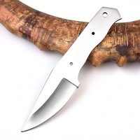 Lame de couteau à dépecer en acier au carbone forgé à la main, vente en gros, pour EDC, chasse, bushcraft, fabricant et fournisseur OEM en vrac