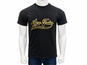 Camiseta Deportiva Unisex de Secado Rápido y Transpirable, Manga Corta, Cuello Redondo, Personalizada con Estampado Frontal, Poliéster/Algodón, Corte Regular - Product Image 1