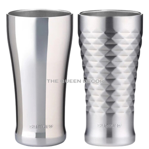 Highest Selling Stainless Steel <b>Metal</b> Round Shape Shinny Polished Sets Of 2 Drinking Glass Luxury Dinner Ware Accent - Product Image 1