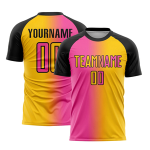 Camiseta de fútbol con precio de mayoreo, uniformes de fútbol de poliéster totalmente personalizados para venta en línea a bajo precio - Product Image 2