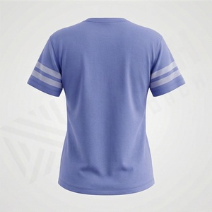 Camisetas Casuales de Manga Corta para Mujer, Color Personalizado, Camisetas de Cuello Redondo y Media Manga para Mujer, Tejido Cómodo y Transpirable - Product Image 2