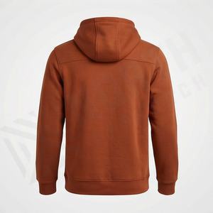 Sweat à capuche homme haut de gamme en laine peignée pour l'hiver, manches longues, couleur personnalisable, 100% coton, personnalisable, prix de gros usine, grammage lourd - Product Image 2
