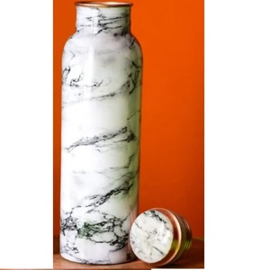 Handmade Top Quality Pure <b>Copper</b> Water <b>Drinking</b> & Yoga <b>Bottle</b> Classic Style Designer Enamel Finishing <b>Bottle</b> At Affordable Price - Product Image 4