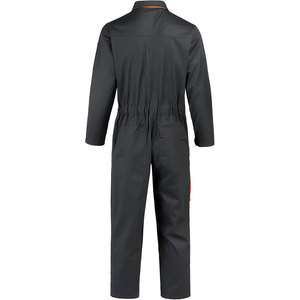 Combinaison de travail légère et imperméable en polyester à manches courtes pour homme, avec logo personnalisé, pour une protection optimale en zone de travail - Product Image 5