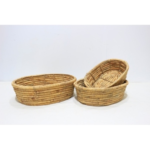 Handmade Eco-Friendly Durable Bamboo Storage <b>Basket</b> for Fruit <b>Bread</b> Flowers with Multifunction Design - Product Image 5