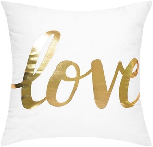 Housse de coussin réversible à imprimé animal de dessin animé avec logo personnalisé, couleurs or/noir et blanc, haute qualité, vente chaude - Product Image 2