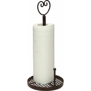 Finest Quality Stainless Steel Paper <b>Towel</b> <b>Holder</b> Countertop Standing Tissue Dispenser Stylish <b>Kitchen</b> Accessories - Product Image 2