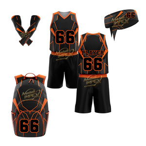 Kit complet d'équipe de basketball – Maillot personnalisé, short et accessoires de performance - Product Image 1
