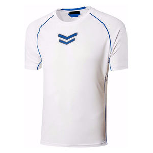 เสื้อยืดกีฬาผลิตจากโพลีเอสเตอร์เสื้อยืดดีไซน์ใหม่ - Product Image 2