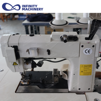 Machine à coudre industrielle professionnelle pour le surjet des bords de ruban, machine à surjet de ruban plat pour l'industrie du matelas