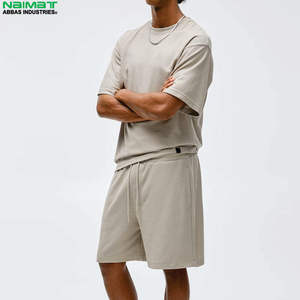 Ensemble T-shirts et shorts d'été pour hommes / Tenues décontractées deux pièces pour hommes 2026 - Product Image 2