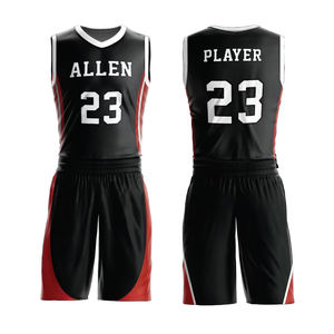 Conjuntos de Uniformes de Baloncesto Transpirables - 100% Poliéster, Colores Personalizables, Logotipo, Diseño Profesional, Secado Rápido, Mejor Precio - Product Image 2