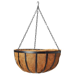 Pot de fleurs suspendu en céramique avec finition émaillée, design minimaliste pour plantes d'intérieur et d'extérieur - Product Image 2