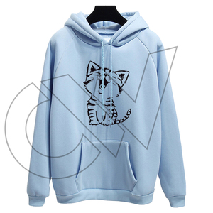 Sudadera con Capucha Amarilla para Mujer Top Q2027, con Bolsillo Frontal, Tejido de Algodón Sólido, Estilo Invernal - Product Image 3