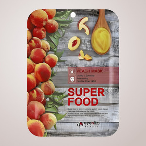 Productos coreanos para el cuidado de la piel K-Beauty Superfood Peach Mask Hecho en Corea 10 piezas mascarilla facial en láminas - Product Image 6