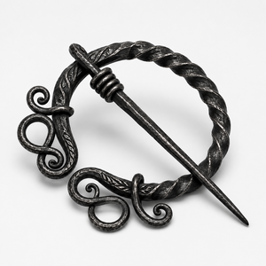 Collar de Hierro Forjado a Mano Estilo Vikingo con Cruz de Troll Medieval, Amuleto Forjado Duradero con Diseño Medieval Tradicional - Product Image 6
