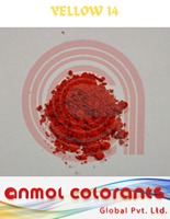 Peinture à base de solvant jaune 14 pour textiles, papier, plastique C.I. Non. 12055 EINECS 212-668-2 CAS 842-07-9 Origine Gujarat Anmol Colorants MF