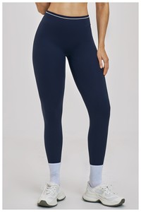 Ensemble de sport 2 pièces pour femmes, coupe ajustée, très professionnel, comprenant un legging taille haute et un soutien-gorge, grandes tailles, texturé - Product Image 2