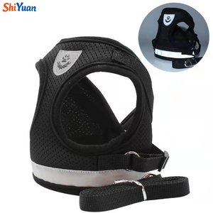 SHIYUAN - Arnés Reflectante y Transpirable para Perros y Gatos, Correa Ajustable para el Pecho, para Perros Pequeños, Bichón, Paseos al Aire Libre - Product Image 6