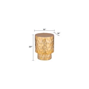 ET 90 25 16 Tavolino da Caffè in Stile Moderno con Struttura in Metallo Dorato - Product Image 2