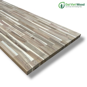 Planche de cuisine en bois d'acacia, îlot de cuisine, table de bar, crédence résistante à l'eau et au feu, design contemporain et écologique - Product Image 2