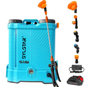 Electric Boom Sprayer <b>Knapsack</b> 18L Rechargeable Battery Powered Backpack Agriculture Pump Sprayer for Orchard Farm Garden UsePro - Product Image 1